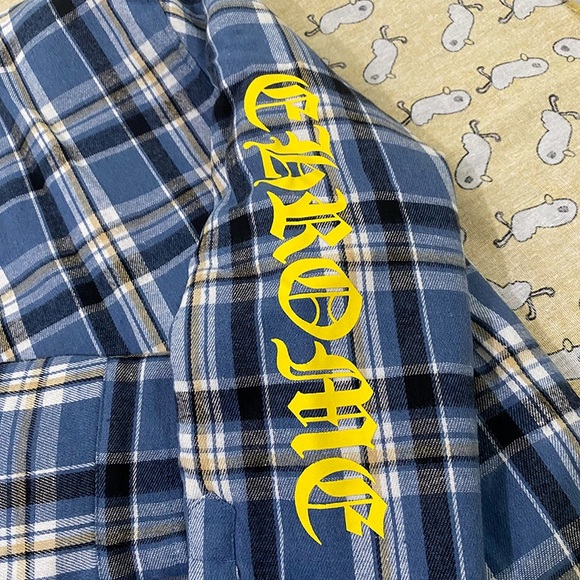 Chrome Hearts Blue Checkered Shirt - Picture 8 of 9